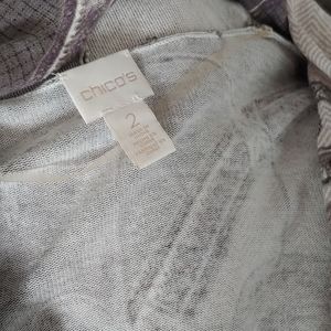 Chicos size 2 mid length jacket